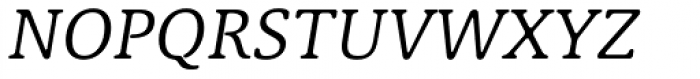 Classic XtraRound Light Italic Font UPPERCASE