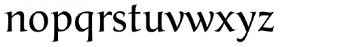 Classica Gallic Normal Font LOWERCASE