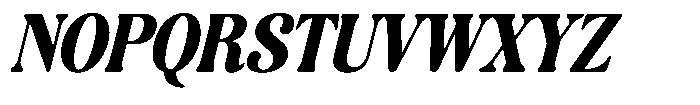 Classica Motion Italic Font UPPERCASE