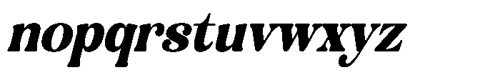 Classica Motion Italic Font LOWERCASE