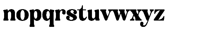Classica Motion Regular Font LOWERCASE