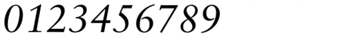 Classical Garamond Italic Font OTHER CHARS