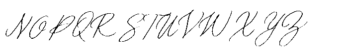 Classical Pride Script Regular Font UPPERCASE