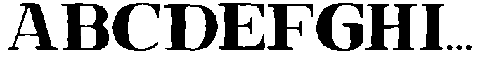 Classical Pride Serif FONT