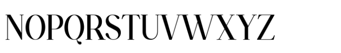 Classical Prime Regular Font UPPERCASE