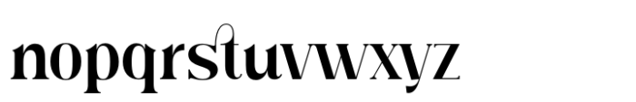 Classical Romance Bold Font LOWERCASE