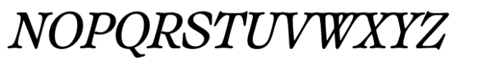 Classicel Serif Bold Italic Font UPPERCASE