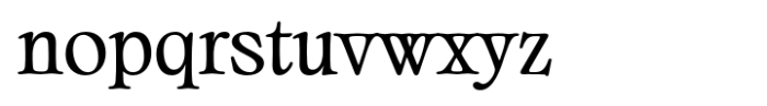 Classicel Serif Bold Font LOWERCASE