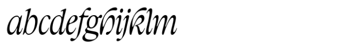 Classicel Serif Condensed Italic FONT