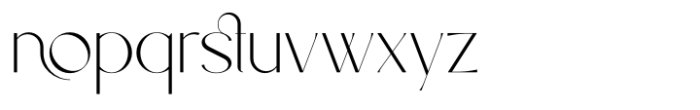 Classicore Regular Font LOWERCASE