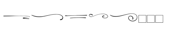 Classicore Script Swashes Font UPPERCASE