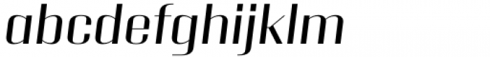 Classike Medium Italic Font LOWERCASE