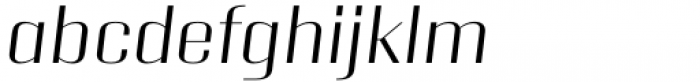 Classike Regular Italic Font LOWERCASE