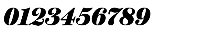 Classique Black Italic Font OTHER CHARS