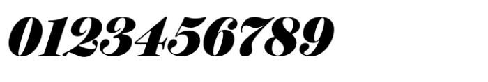 Classique Display Black Italic Font OTHER CHARS