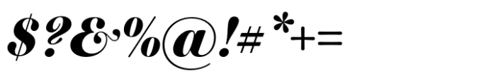Classique Display Bold Italic Font OTHER CHARS