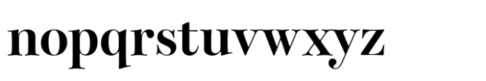 Classique Display SemiBold Font LOWERCASE