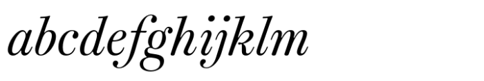 Classique Italic FONT