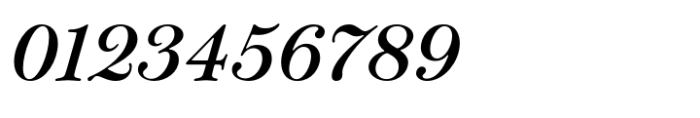 Classique Medium Italic Font OTHER CHARS