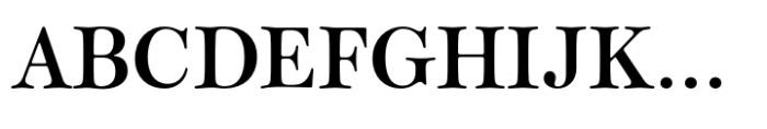 Classique Medium Font UPPERCASE