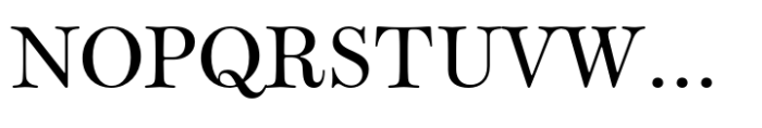 Classique Regular Font UPPERCASE