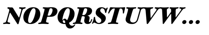 Classique Text Bold Italic Font UPPERCASE