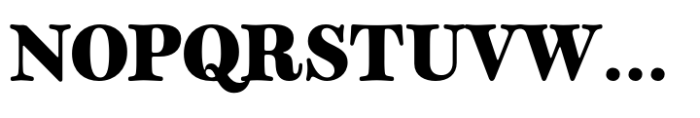 Classique Text Bold Font UPPERCASE