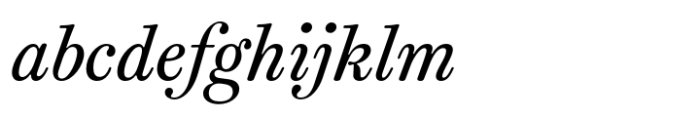 Classique Text Italic FONT