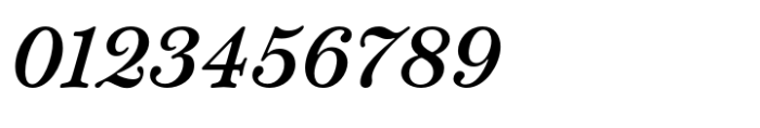Classique Text Medium Italic Font OTHER CHARS