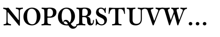 Classique Text Medium Font UPPERCASE