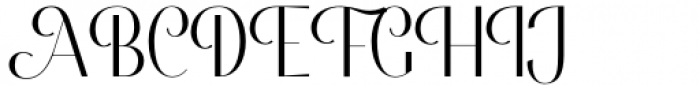 Classy Brune Regular Font UPPERCASE