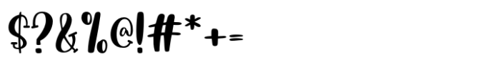 Classy Jazzy Font OTHER CHARS