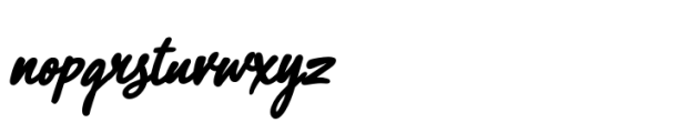 Clatu Retila Bold Font LOWERCASE