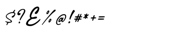 Clatu Retila Italic Font OTHER CHARS