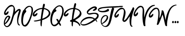 Clatu Retila Script Font UPPERCASE