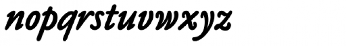 Claude Sans Bold Italic Font LOWERCASE