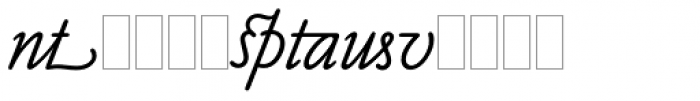 Claude Sans Italic Alts Font LOWERCASE