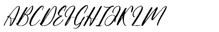 Claudia Martin Regular Font UPPERCASE