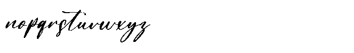 Claudia Martin Regular Font LOWERCASE