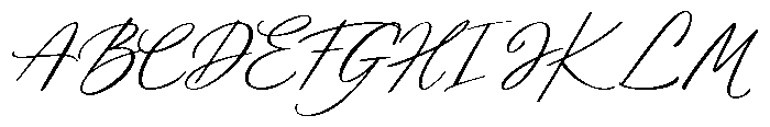 Claudia Sansbert Script Font UPPERCASE