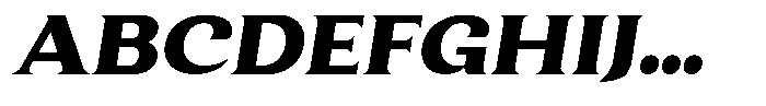 Clavisy Black Italic Font UPPERCASE