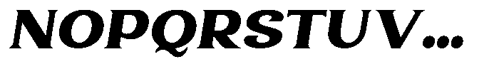 Clavisy Black Italic Font UPPERCASE