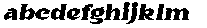 Clavisy Black Italic FONT