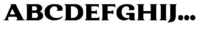 Clavisy Black Font UPPERCASE