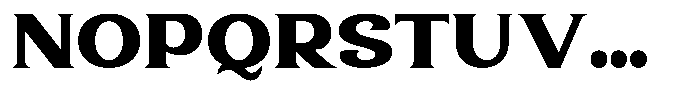 Clavisy Black Font UPPERCASE