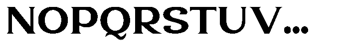 Clavisy Bold Font UPPERCASE