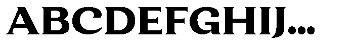 Clavisy Extra Bold Font UPPERCASE