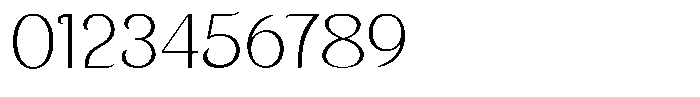 Clavisy Extra Light Font OTHER CHARS