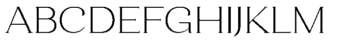 Clavisy Extra Light Font UPPERCASE