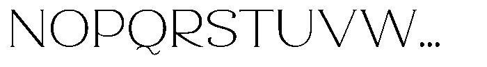 Clavisy Extra Light Font UPPERCASE